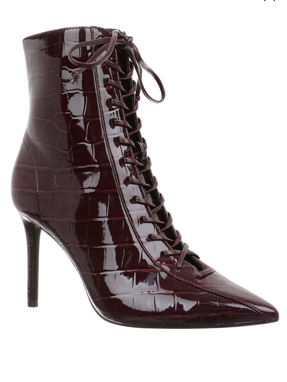 INC International Concepts Women's Hariet Lace-Up Booties, Macy's Exclusive